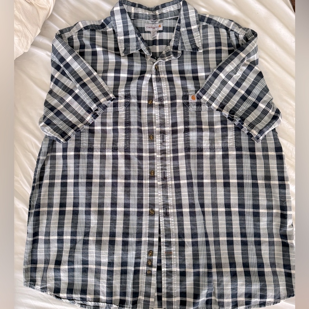Carhartt button up shirt